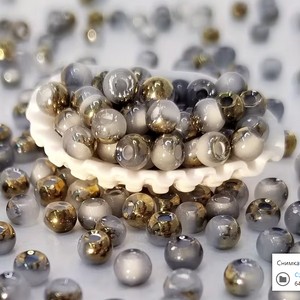 1200 стъклени мъниста микс - 4 мм